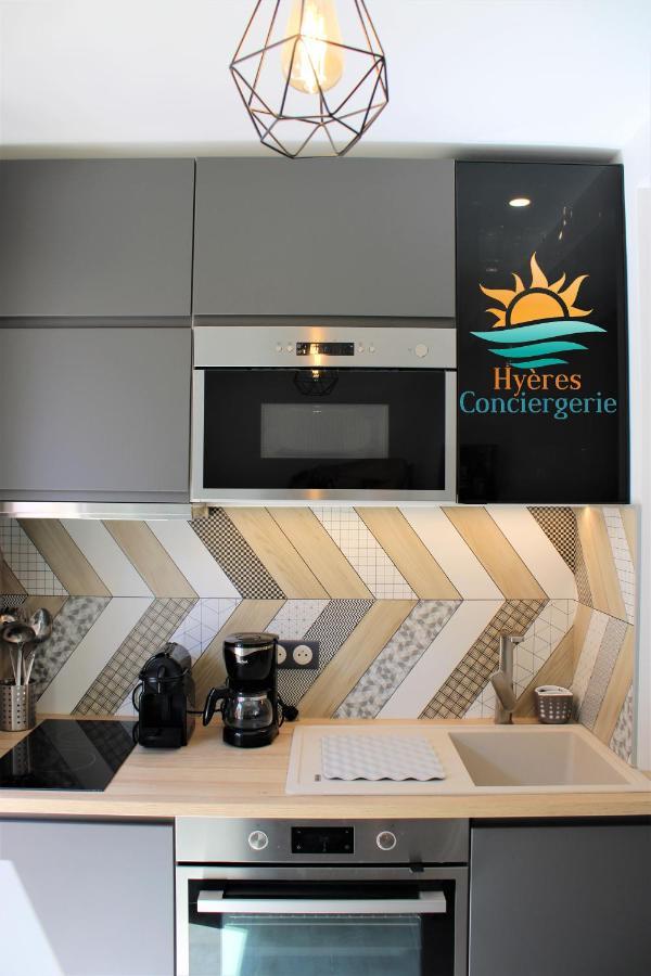 Appartamento Hyères-plage -T2 neuf rdj/clim- La Capte Esterno foto