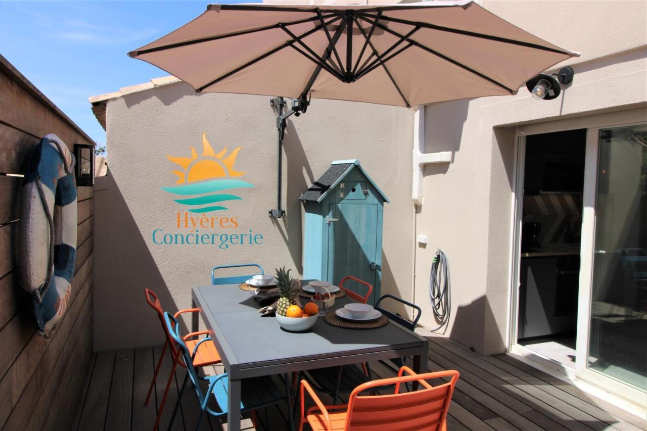 Appartamento Hyères-plage -T2 neuf rdj/clim- La Capte Esterno foto