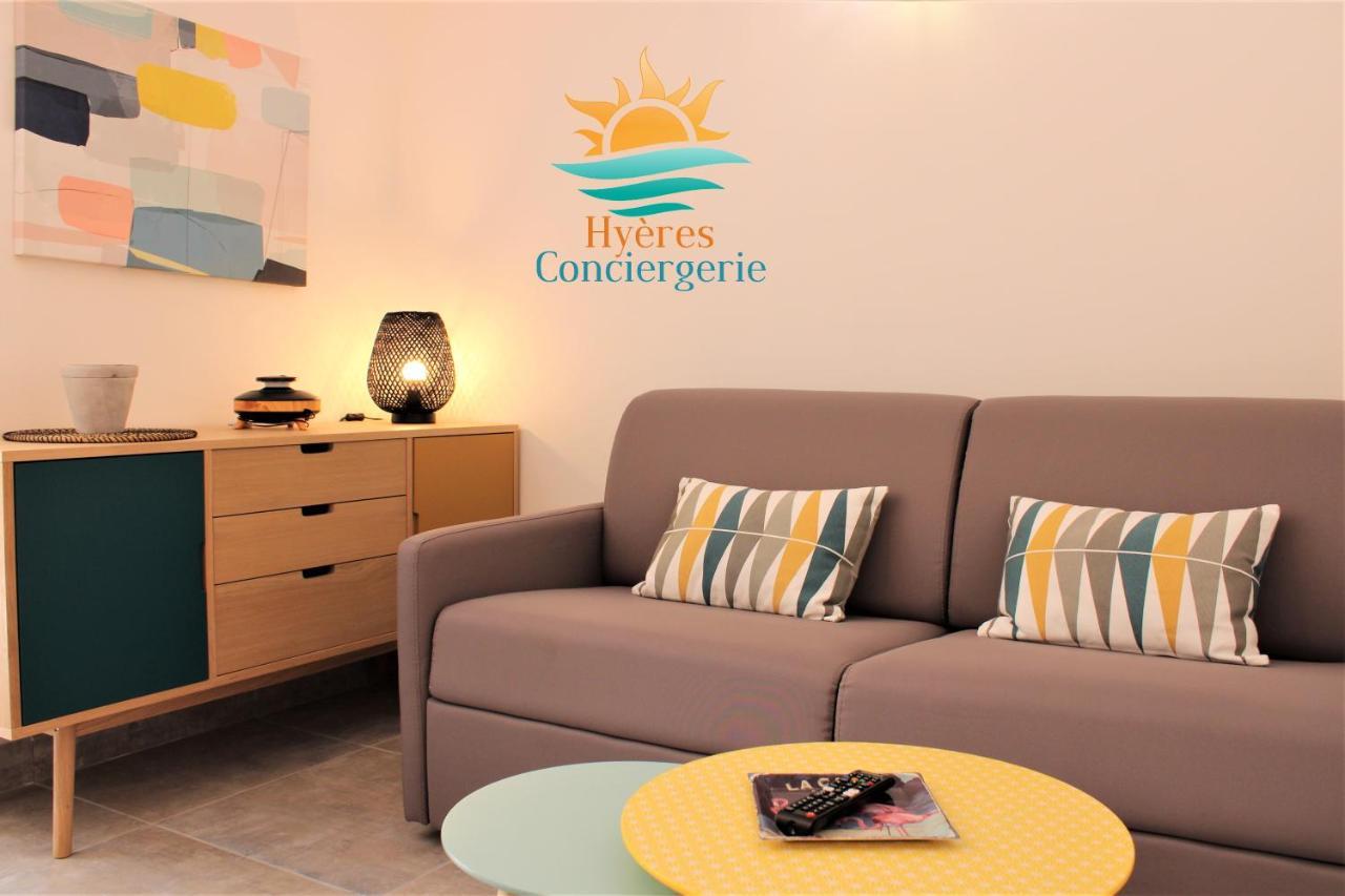 Appartamento Hyères-plage -T2 neuf rdj/clim- La Capte Esterno foto